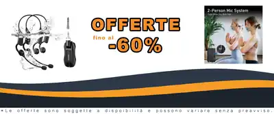 Microfoni Waterproof per Fitness 2.4G GWP92