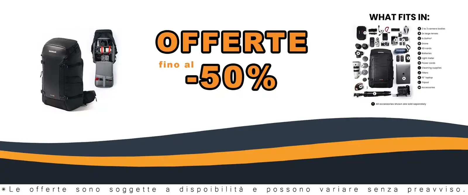 Borsa per foto, video e droni Nanuk