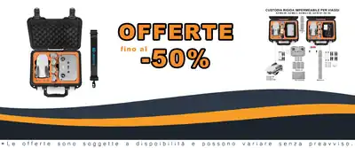 Casella Waterproof per DJI Mavic Mini 2 Compatible