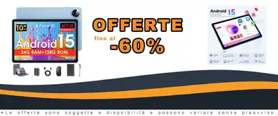Tablet Android 10 Pollici 24+128 GB - Tastiera 1 TB